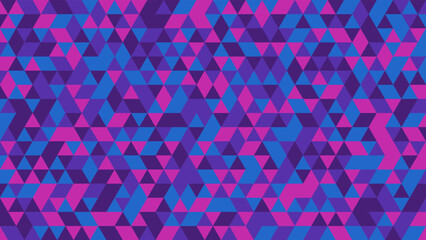 Vector abstract blue background with lines and triangles. illustration technology.