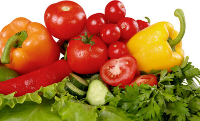 Assortment of fresh produce