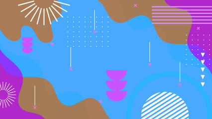 Modern futuristic abstract geometric covers background. Vector abstract graphic design banner pattern presentation background wallpaper web template.