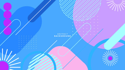 Modern futuristic abstract geometric covers background. Vector abstract graphic design banner pattern presentation background wallpaper web template.