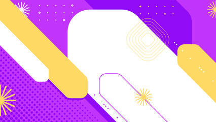 Modern trendy abstract geometry background. Memphis basic shape pattern. Geometric elements memphis in the style of 80's. Vector illustration.