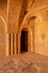 Fototapeta na wymiar Desert castle Qasr Kharana, Al Kharaneh, Jordan
