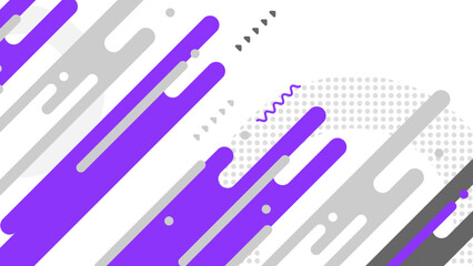 Cool trendy background design with memphis style and abstract shapes. Colorful modernism. Minimal geometric shapes composition. Futuristic patterns with pop art funky colors.