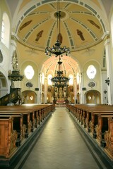 Fototapeta premium Kościół pw. św. Anny, Nikiszowiec, dzielnica Katowic