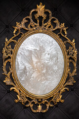 frame on the wall background decoration vintage wallpaper