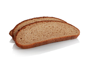 Slices of rye bread