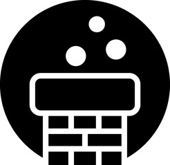 Winter holiday. Christmas icon. 