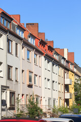 Fototapeta premium Moderne Wohngebäude , Bremen, Deutschland