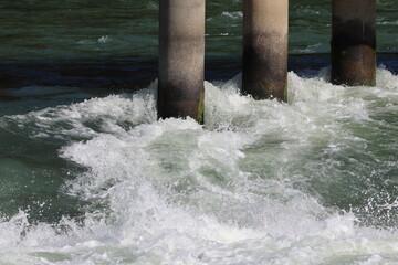 宇治市　観流橋の欄干