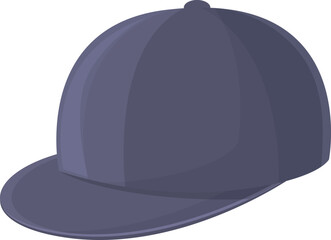 Fashion cap icon cartoon vector. Hat template. Sport uniform