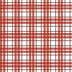 Seamless pattern of scottish tartan plaid, check fabric texture. Flat backdrop of striped textile print.