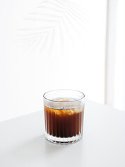 a cup of coffee on the table top