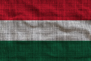 National flag of Hungary. Background  with flag  of Hungary