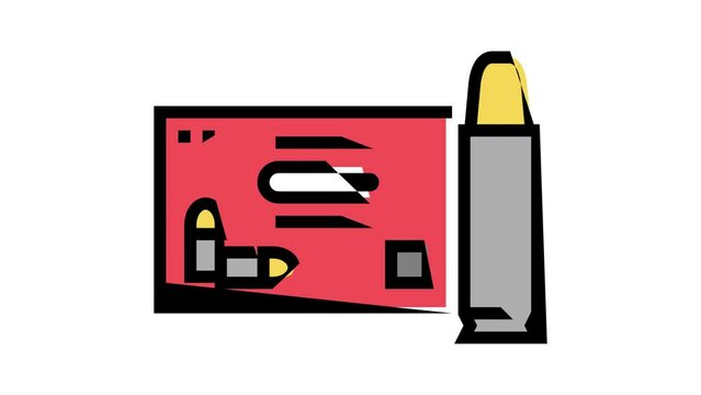 handgun ammo color icon animation
