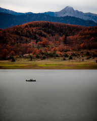 lake in the mountains