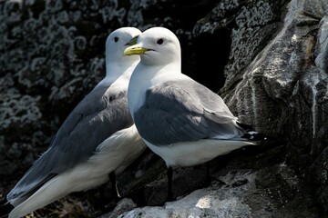 Junge Kitty Wakes an der Küste Alaskas