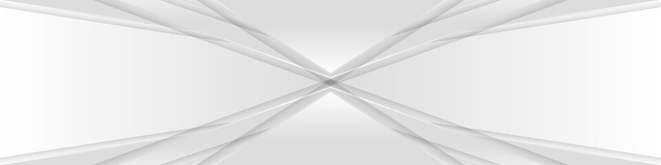 White wide modern abstract background. Vector illustration