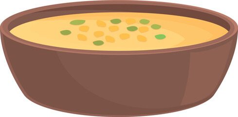 Dinner soup icon cartoon vector. Food festival. Festive lantern