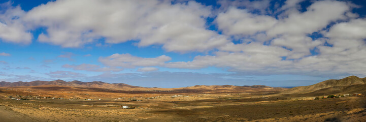 Fototapeta na wymiar Tolles Panorama auf Fuerteventura 
