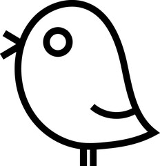 Christmas linear icon. 