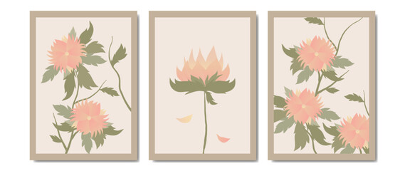 flower, pink, floral, white, design, green, pictures, set, japonica, banner, layout, business, wedding, nature, poster, template, card, holiday, graphic, plant, cover, set, print