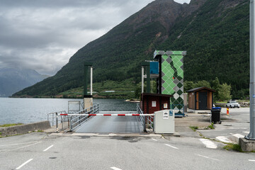 Fähre von Kinsarvik nach Utne, Norwegen