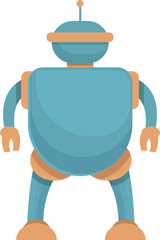 Robot control icon cartoon vector. Radio remote. Child play