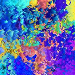 abstract colorful watercolor wavy background