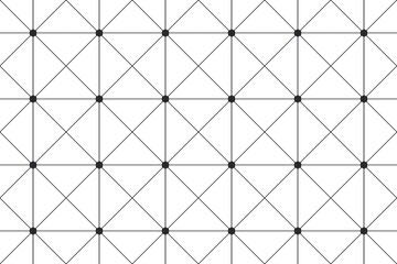Seamless geometric pattern, black and white checkered pattern, 3d illustration can be used in decorative design fashion clothes Bedding