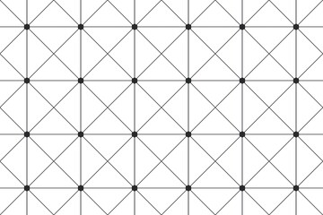 Seamless geometric pattern, black and white checkered pattern, 3d illustration can be used in decorative design fashion clothes Bedding