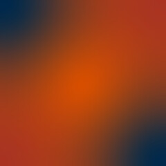 square russet red - burnt orange - navy blue gradient background