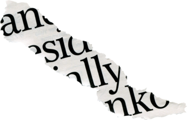 Torn Paper with Text