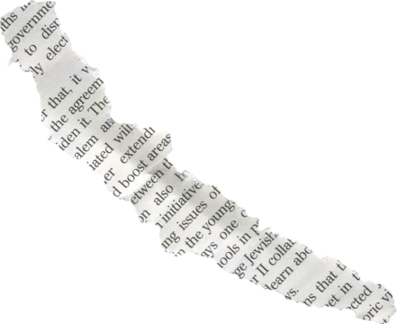 Torn Paper with Text