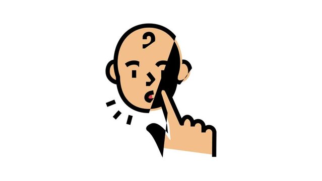 rooting reflex color icon animation