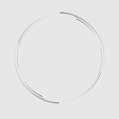 Radial speed Lines in Circle Form for comic books . Explosion background . Vector Illustration .Technology round Logo . Circular Design element . Abstract Geometric shape . Sunburst .