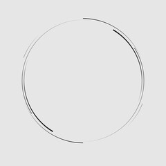 Radial speed Lines in Circle Form for comic books . Explosion background . Vector Illustration .Technology round Logo . Circular Design element . Abstract Geometric shape . Sunburst .