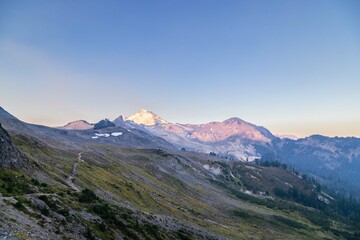 landscape in the morning