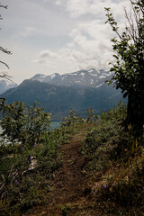 landscape with clouds