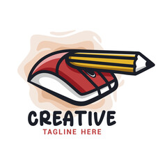 Creative Mouse Logo Vector Template