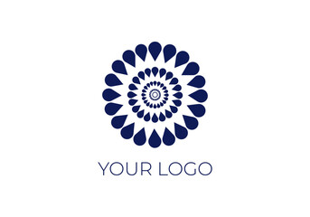 pattern logo design template