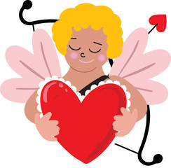 Valentine Love Element