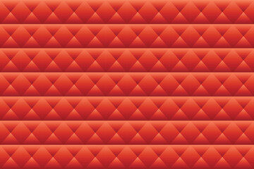 Geometric gradient with red color background