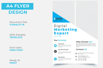 Obraz premium Corporate Business Flyer