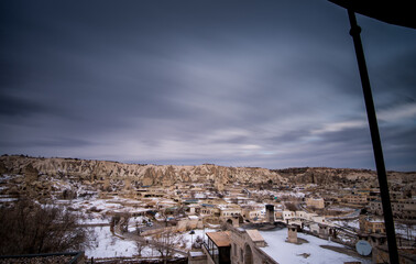 Goreme Town in Cappadocia, Turkey