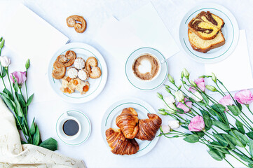 fashion breakfast background