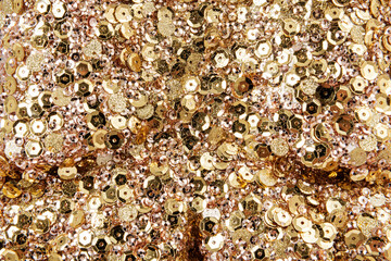 gold paillettes texture