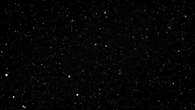 simple space background, white stars on a black background.