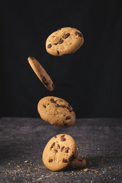 Galletas levitando, Galletas flotando, Deliciosas galletas