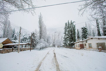 Mendoza 2022, invierno, paisajes, nieve, argentina, mendoza 
