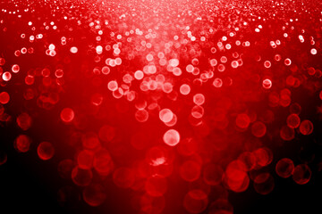 Red Christmas, Valentine Day sexy background or fancy New Year's Eve sparkle texture - 550656143